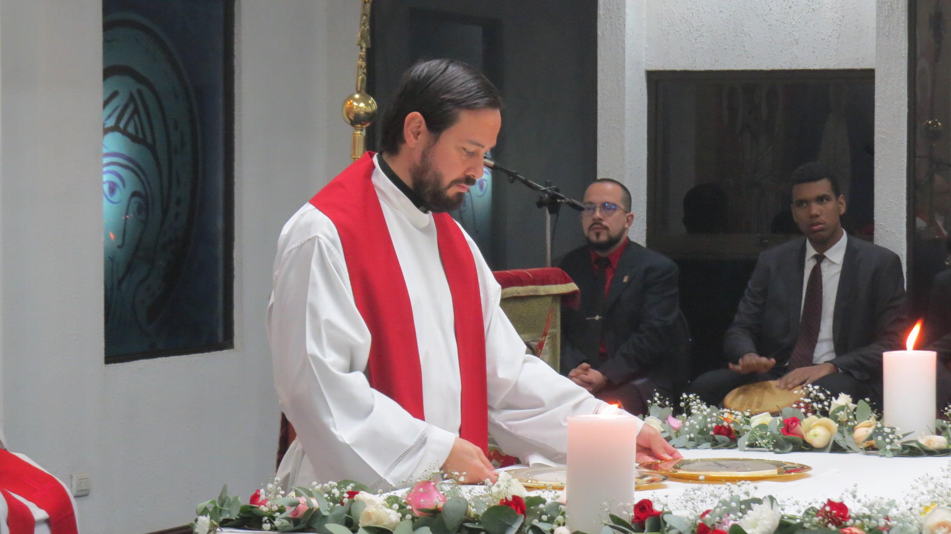 Visita de Monseñor Eucaristia de Cierre del Año 2024